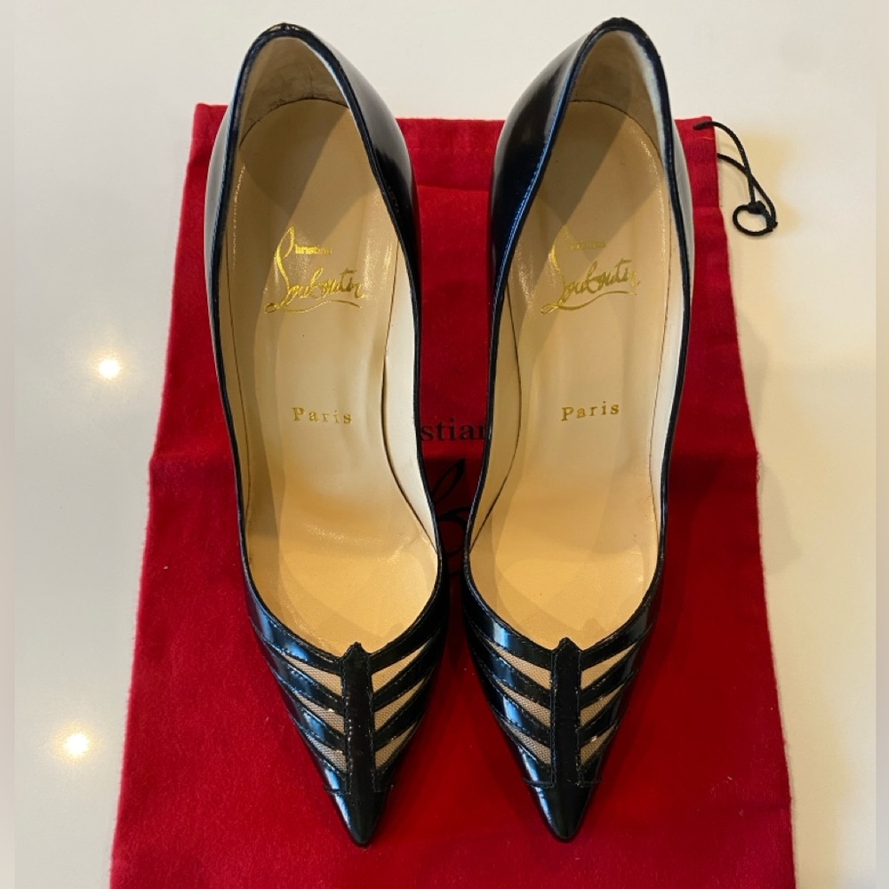 Authentic Christian Louboutin stilettos 👠 Vampomax 100 jazz